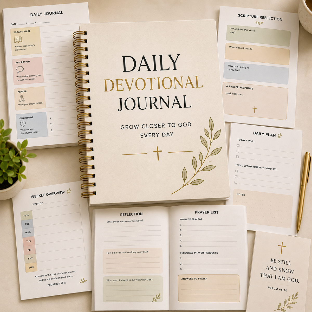 π Daily Devotional Journal